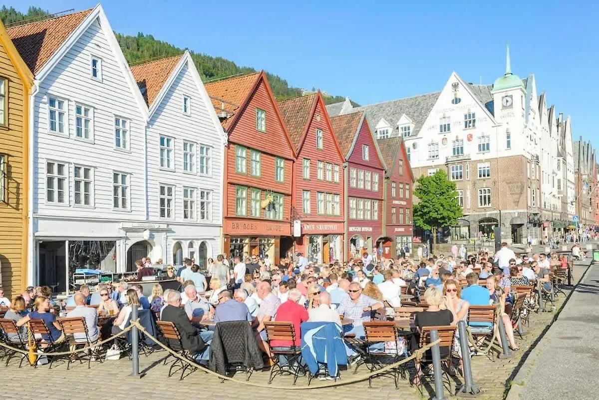 Dinbnb Apartments Bryggen 卑爾根 挪威